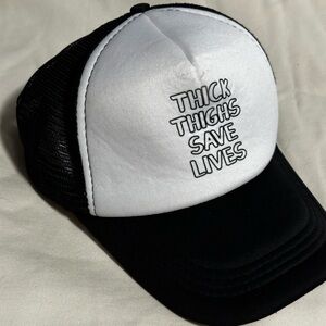 Trucker Hat Thick Thighs Save Lives